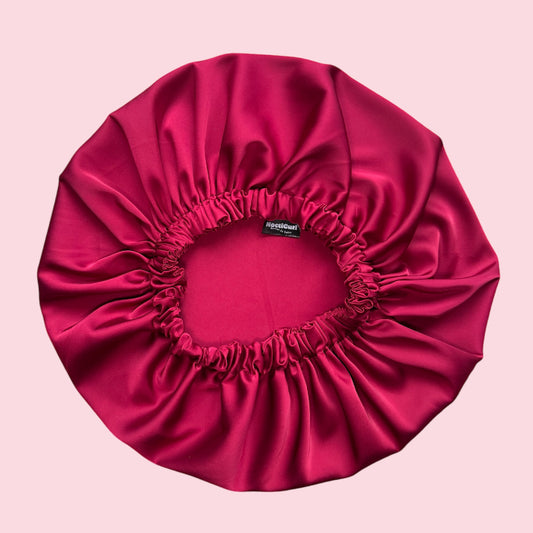 CHERRY - Bonnet satin anti-casse nuit