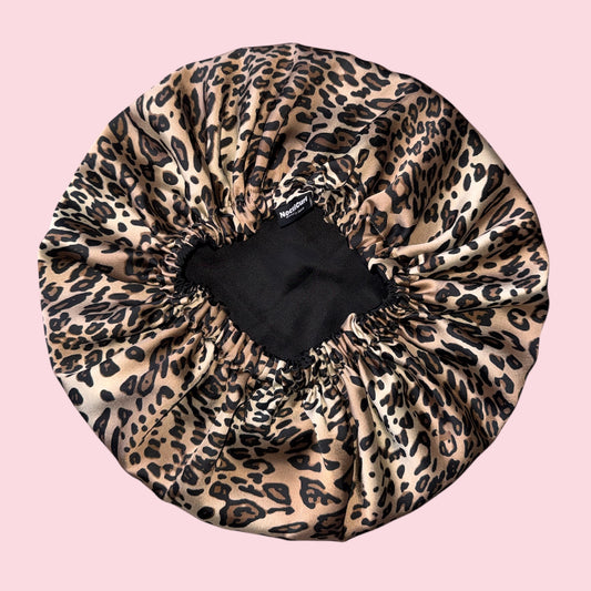 CHEETAH - Bonnet satin anti-casse nuit
