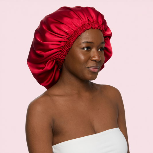 CHERRY - Bonnet satin anti-casse nuit