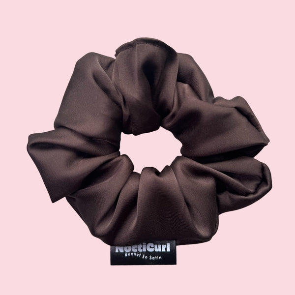 MOCHA - Chouchou satin anti-casse